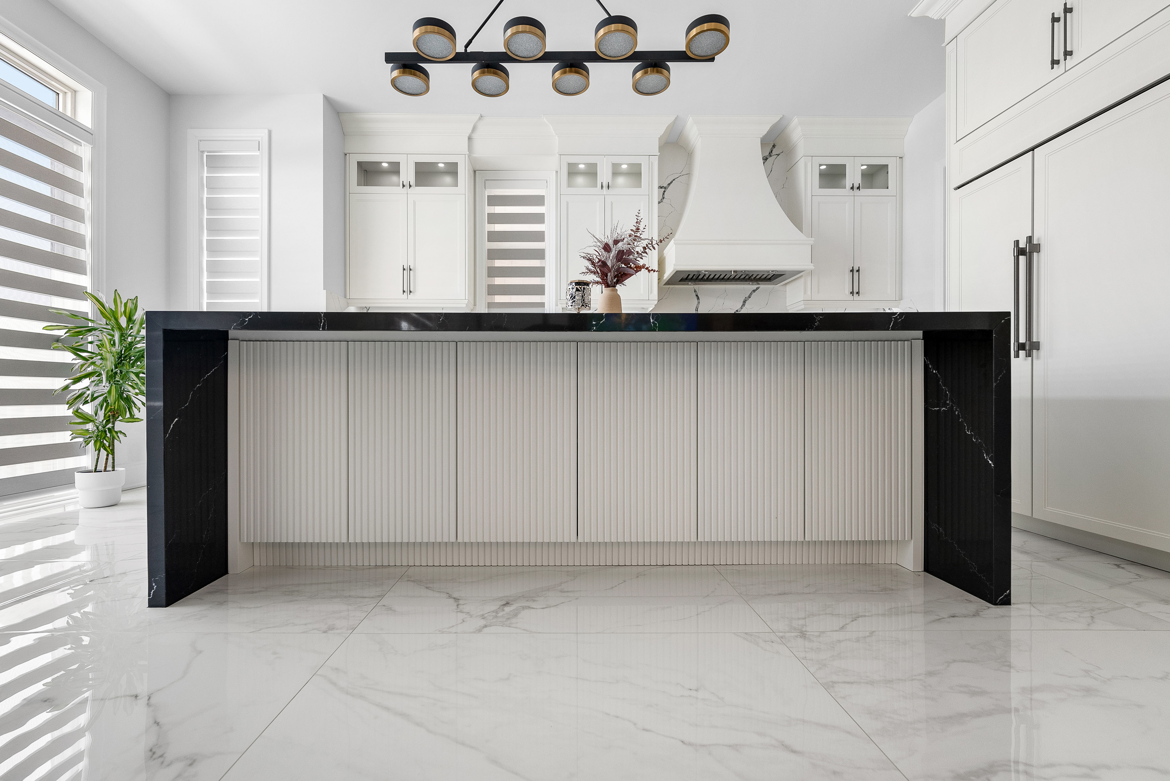 Custom Modern Kitchen Island