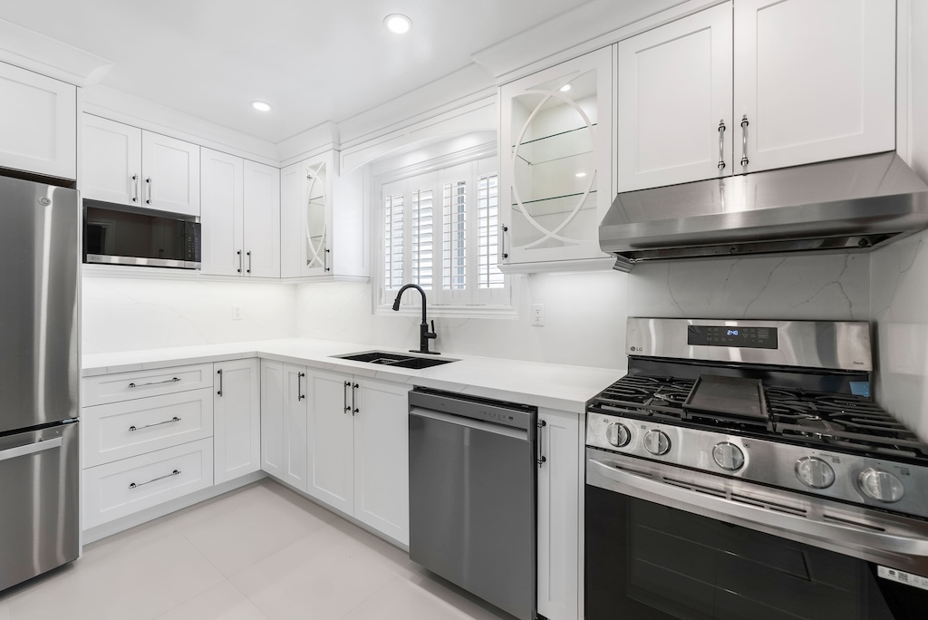 Modern kitchen background